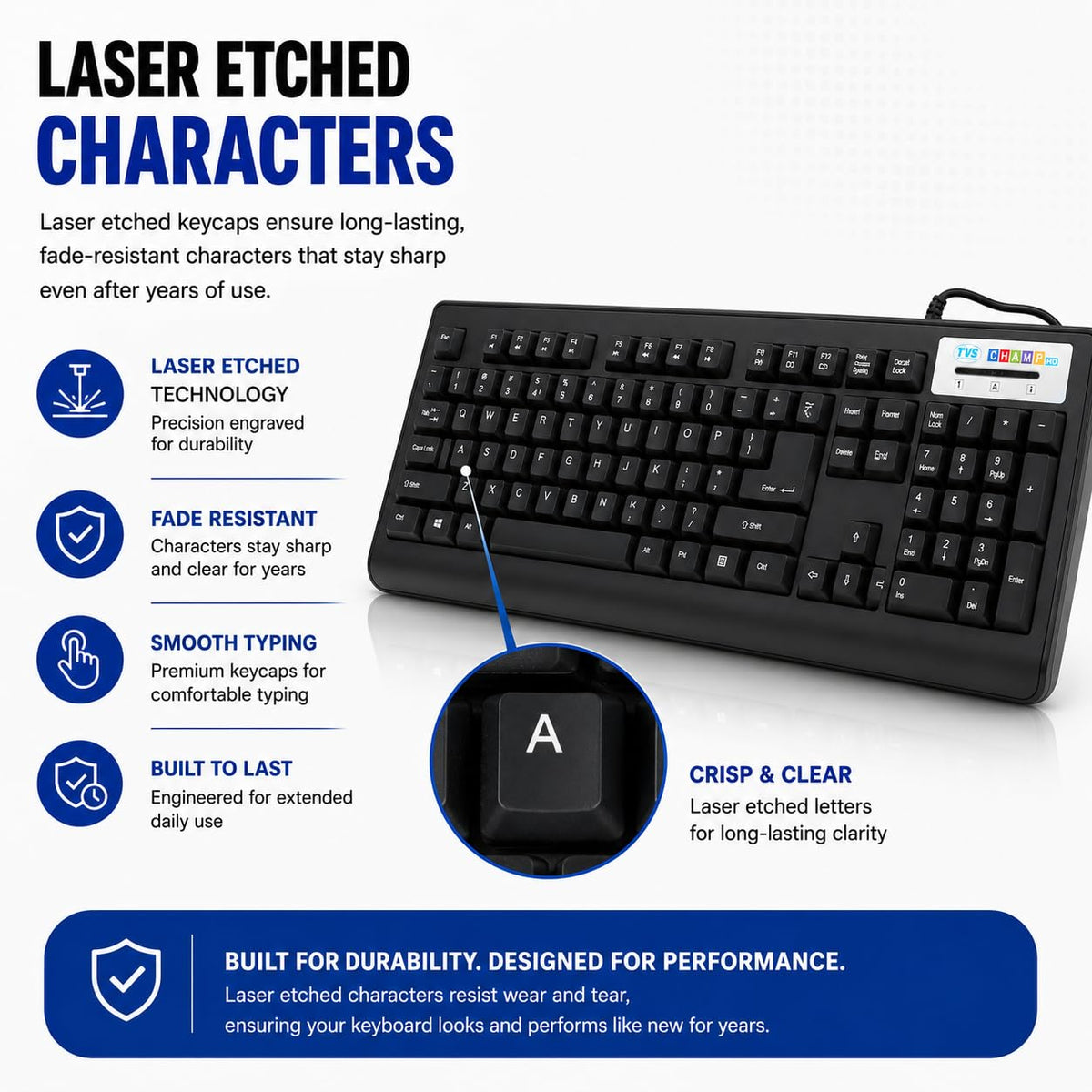 Champ Heavy Duty Keyboard