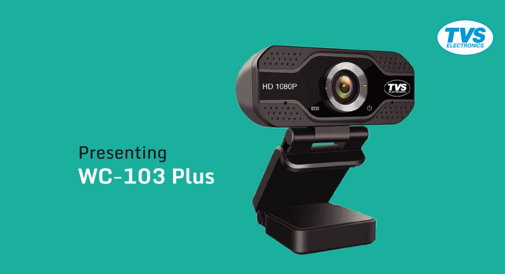 TVS WC-103 Plus HD 1080P Webcam